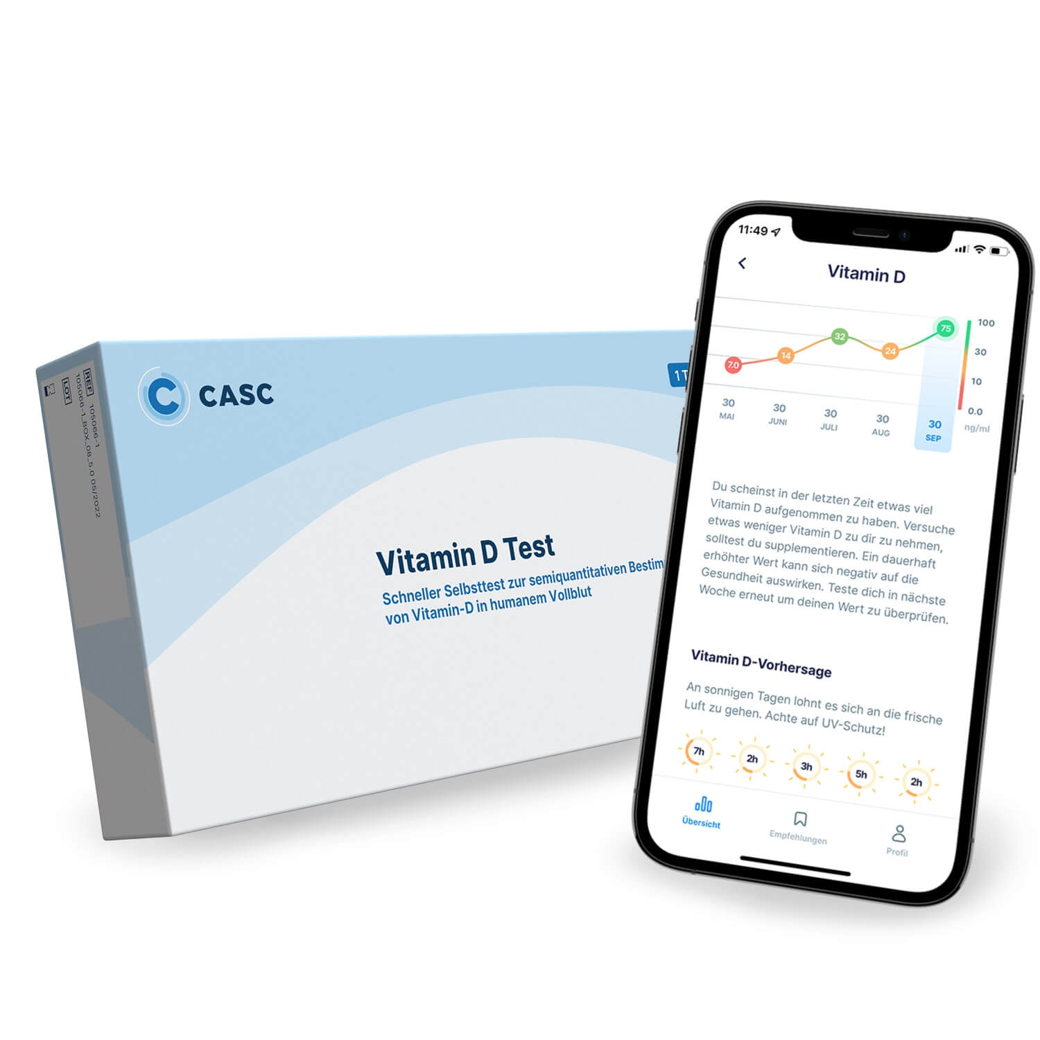 CASC Vitamin D Testkit